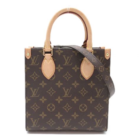 lv m45847|LOUIS VUITTON Bag Monogram Sac Pla BB M45847 Brown .